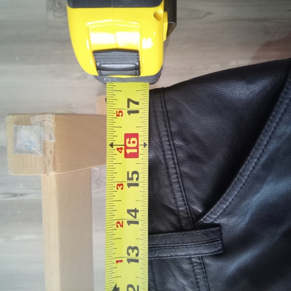 Robert Rodriguez Charcoal Leather Straight Leg Pants - Picture 9 of 10